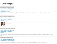 Tablet Screenshot of ilovewidgets.blogspot.com