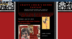 Desktop Screenshot of craftychick1221.blogspot.com