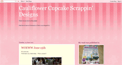 Desktop Screenshot of cauliflowercupcake.blogspot.com