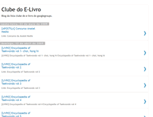 Tablet Screenshot of clube-do-e-livro.blogspot.com