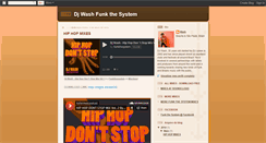 Desktop Screenshot of djwashfunkthesystem.blogspot.com