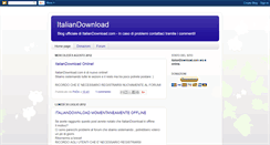 Desktop Screenshot of italiandownloadnews.blogspot.com