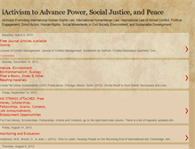 Tablet Screenshot of humanrightssocialjusticepeace.blogspot.com