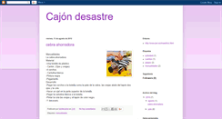 Desktop Screenshot of ludotecarios-cajondesastre.blogspot.com