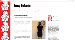Desktop Screenshot of lucyfekete.blogspot.com