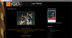 Desktop Screenshot of lucietheroux.blogspot.com