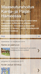 Mobile Screenshot of maaseuturahoitustutuksi.blogspot.com
