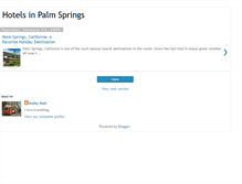Tablet Screenshot of hotels-in-palm-springs.blogspot.com