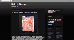 Desktop Screenshot of hallofstamps.blogspot.com