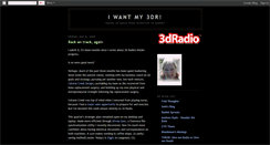 Desktop Screenshot of iwantmy3dr.blogspot.com
