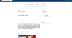 Desktop Screenshot of milfs-like-it-big.blogspot.com