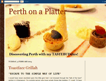 Tablet Screenshot of perthonaplatter.blogspot.com