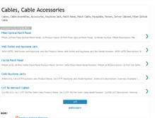 Tablet Screenshot of cableaccessories.blogspot.com