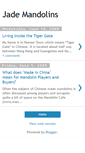 Mobile Screenshot of jademandolins.blogspot.com