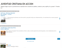 Tablet Screenshot of juventudbautistaenaccion.blogspot.com