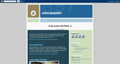 Desktop Screenshot of educaelpatio.blogspot.com