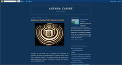 Desktop Screenshot of agendacaribe.blogspot.com