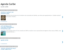 Tablet Screenshot of agendacaribe.blogspot.com