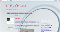 Desktop Screenshot of momscorner.blogspot.com