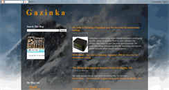 Desktop Screenshot of gazinka.blogspot.com