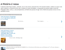 Tablet Screenshot of ahistoriaenossa.blogspot.com