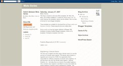 Desktop Screenshot of moto-xml.blogspot.com