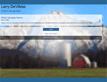 Tablet Screenshot of larryformayor.blogspot.com