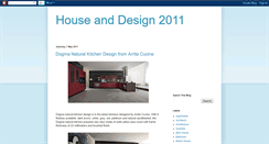 Desktop Screenshot of houseanddesign2011.blogspot.com