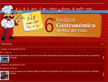 Tablet Screenshot of festivalgastronomicomdp.blogspot.com