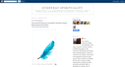 Desktop Screenshot of everydayspirituality.blogspot.com