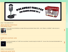 Tablet Screenshot of palabrassueltasfm.blogspot.com