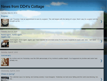 Tablet Screenshot of dd4cottage.blogspot.com