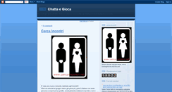 Desktop Screenshot of chatta-e-gioca.blogspot.com