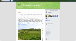 Desktop Screenshot of brahangolfbuild.blogspot.com