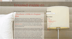 Desktop Screenshot of frazzledrazzlern.blogspot.com