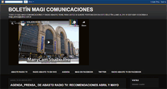 Desktop Screenshot of magiprensa.blogspot.com