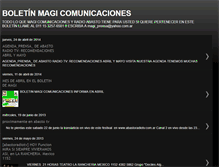 Tablet Screenshot of magiprensa.blogspot.com