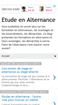Mobile Screenshot of etude-en-alternance.blogspot.com