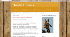 Desktop Screenshot of giraffedreams.blogspot.com