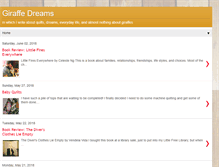 Tablet Screenshot of giraffedreams.blogspot.com