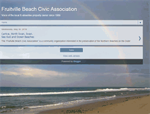 Tablet Screenshot of fruitvillebeachcivicassociation.blogspot.com