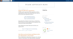 Desktop Screenshot of fcashadvocacy.blogspot.com