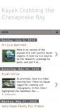 Mobile Screenshot of kayakcrabbing.blogspot.com