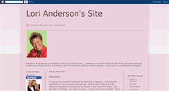 Desktop Screenshot of lorijanderson.blogspot.com
