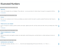 Tablet Screenshot of illustratednumbers.blogspot.com