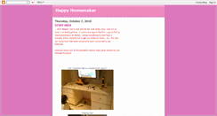 Desktop Screenshot of jentista-happyhomemaker.blogspot.com