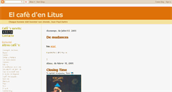 Desktop Screenshot of cafelitus.blogspot.com