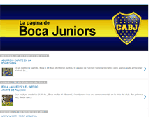 Tablet Screenshot of lapaginadebocajuniors.blogspot.com