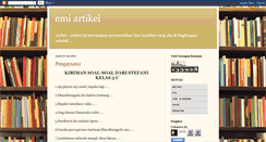 Desktop Screenshot of emiartikel.blogspot.com