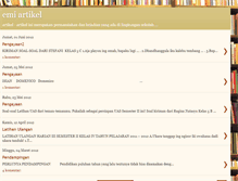Tablet Screenshot of emiartikel.blogspot.com